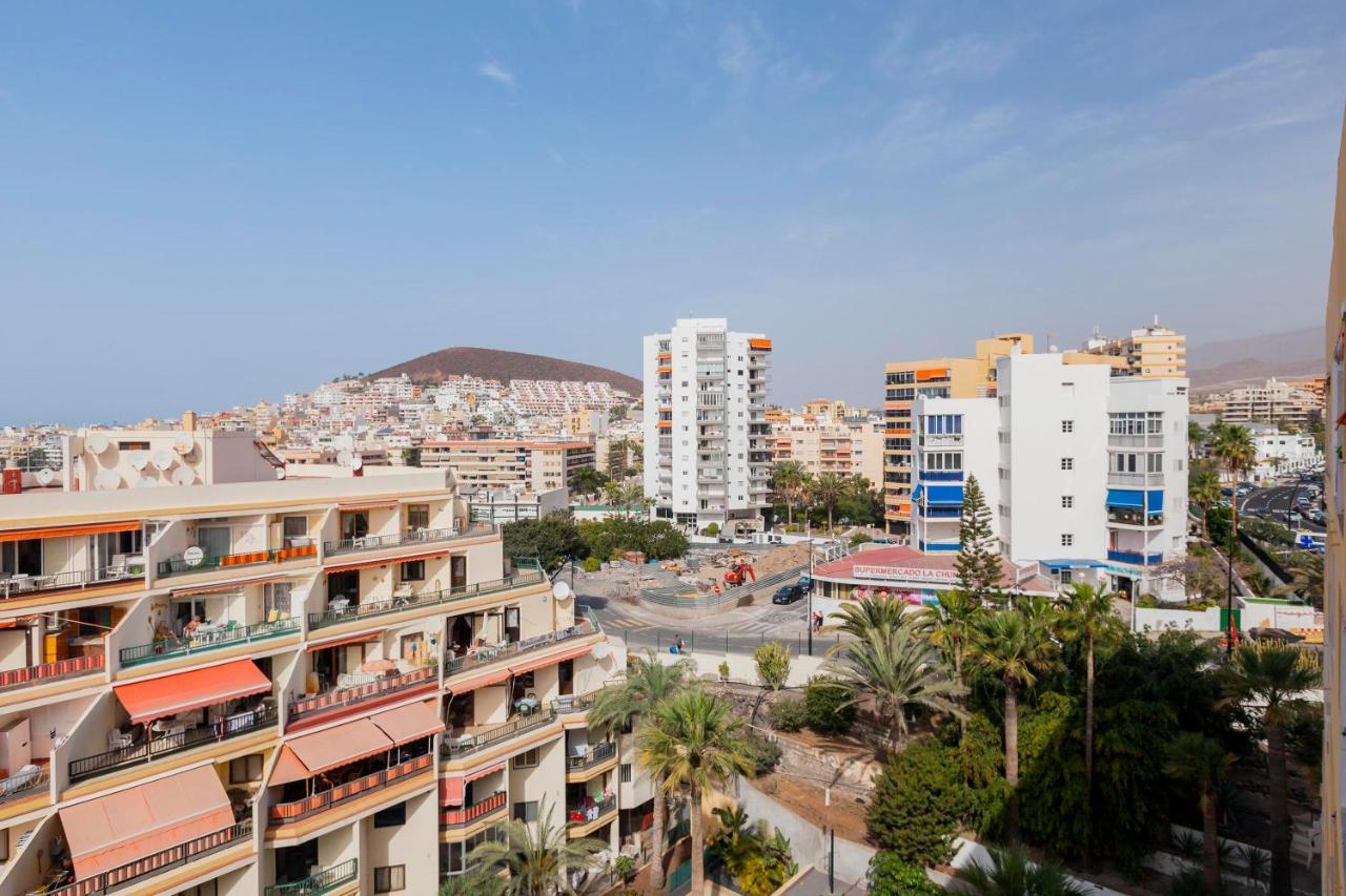 Ferienwohnung First Line Sea, Luxury Penthouse, Sea And Sunset View Vivenda Vacational Guayero 618 Los Cristianos  Exterior foto