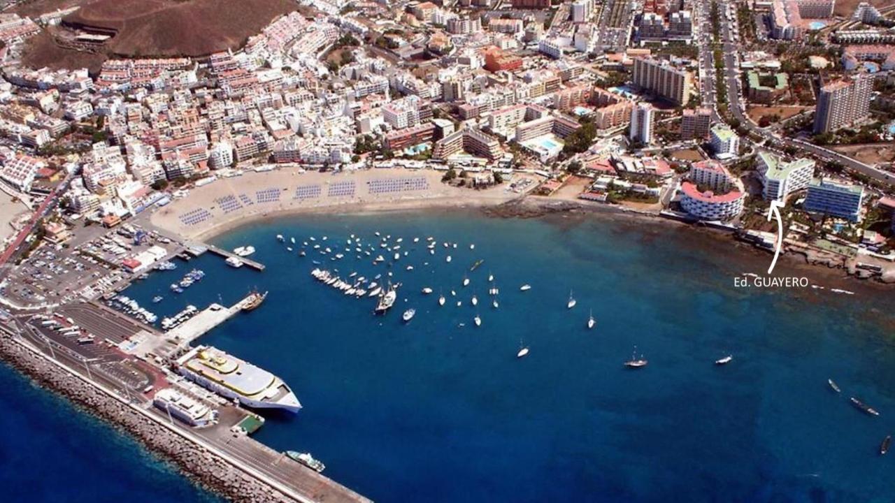 Ferienwohnung First Line Sea, Luxury Penthouse, Sea And Sunset View Vivenda Vacational Guayero 618 Los Cristianos  Exterior foto