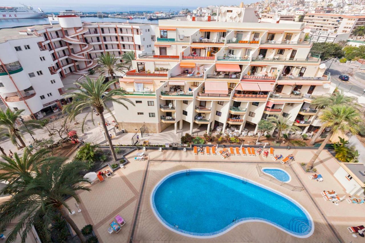 Ferienwohnung First Line Sea, Luxury Penthouse, Sea And Sunset View Vivenda Vacational Guayero 618 Los Cristianos  Exterior foto