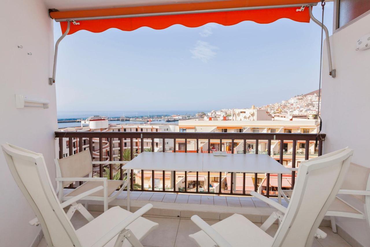 Ferienwohnung First Line Sea, Luxury Penthouse, Sea And Sunset View Vivenda Vacational Guayero 618 Los Cristianos  Exterior foto