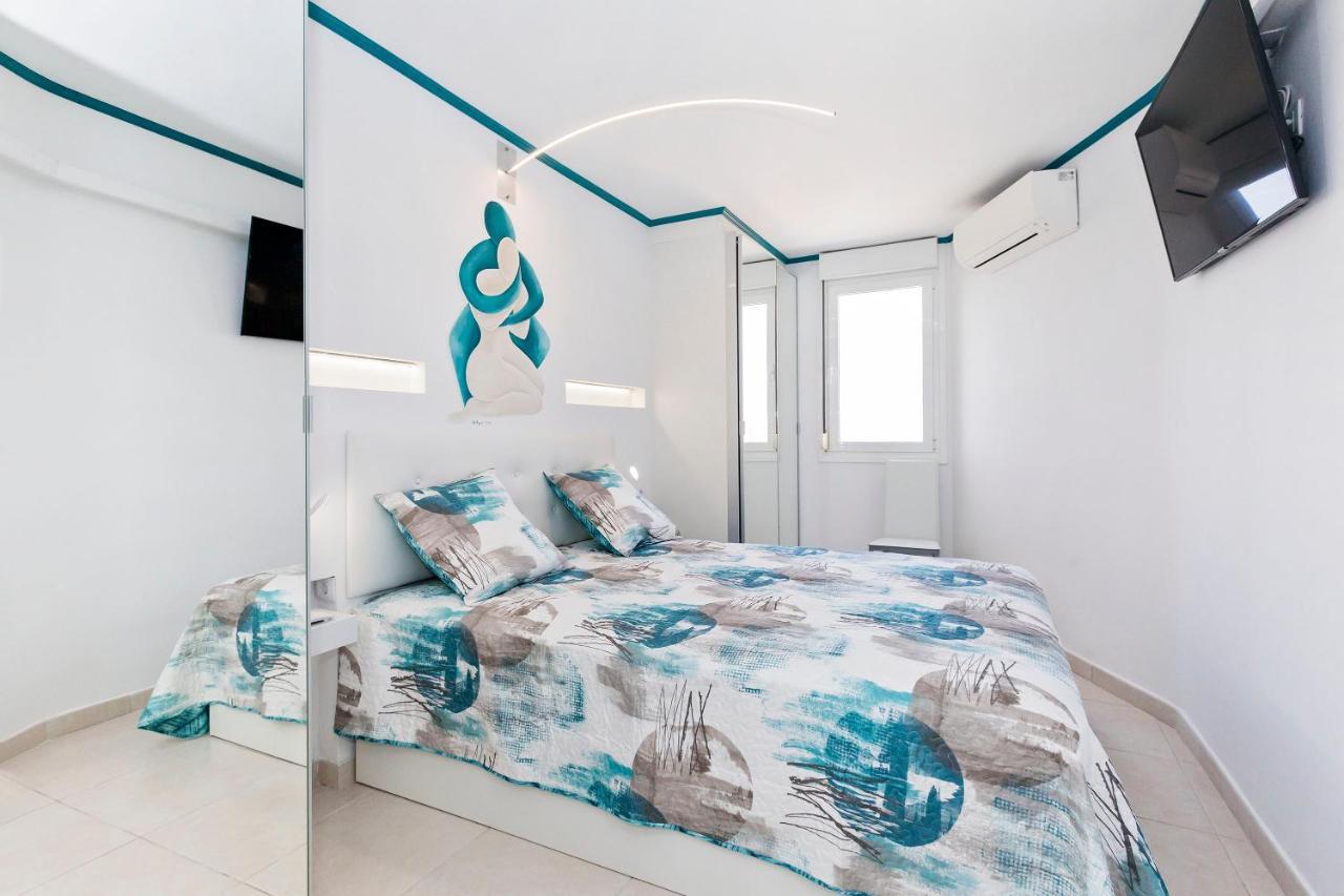 Ferienwohnung First Line Sea, Luxury Penthouse, Sea And Sunset View Vivenda Vacational Guayero 618 Los Cristianos  Exterior foto