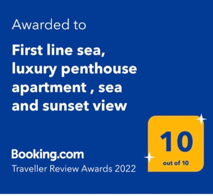 Ferienwohnung First Line Sea, Luxury Penthouse, Sea And Sunset View Vivenda Vacational Guayero 618 Los Cristianos  Exterior foto